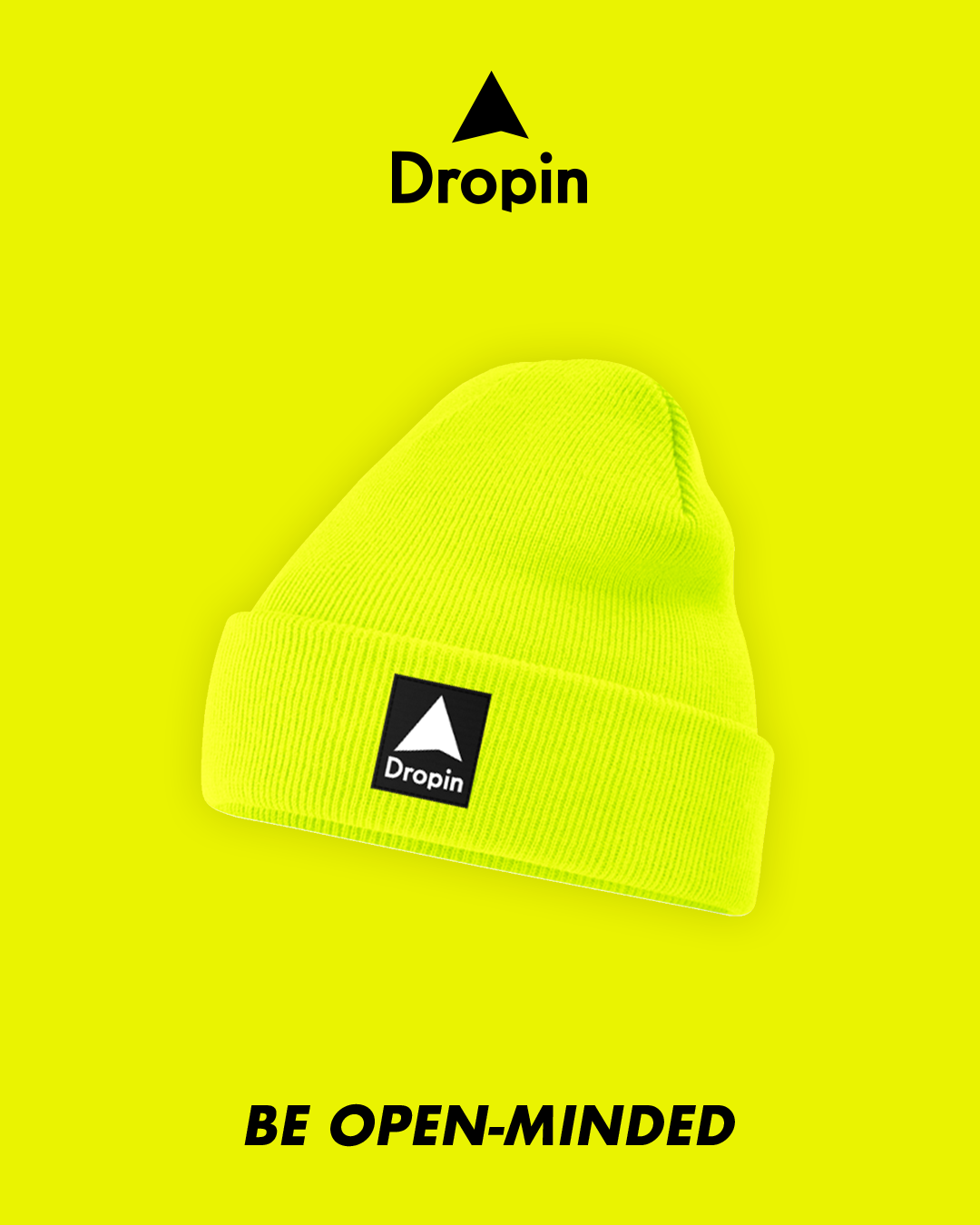 Dropin – Neon Yellow Beanie