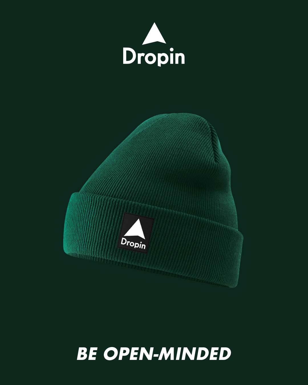 Dropin – Forest Green Beanie