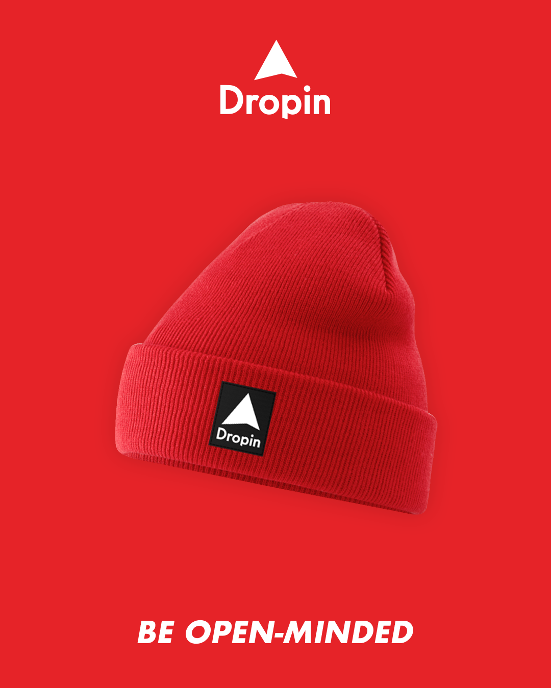 Dropin – Red Beanie