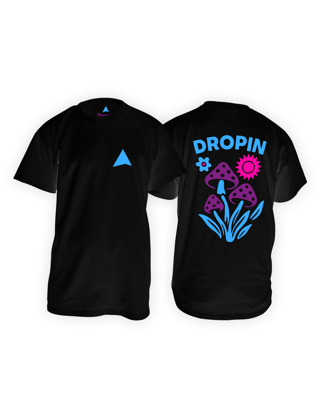 🍄 Dropin – Mushroom Color II Tee / Artist Drop