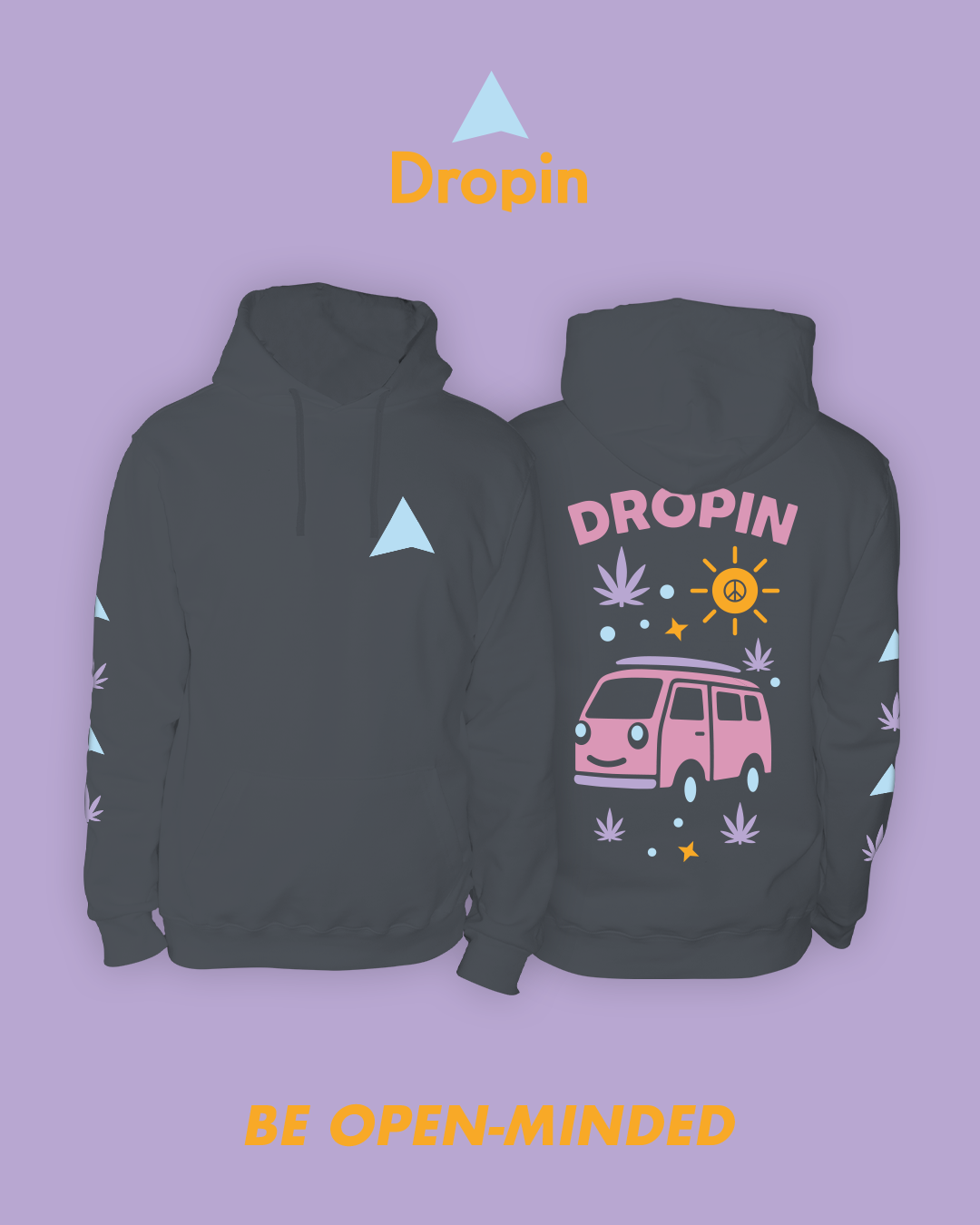 Dropin - Hippy Bus Hoodie