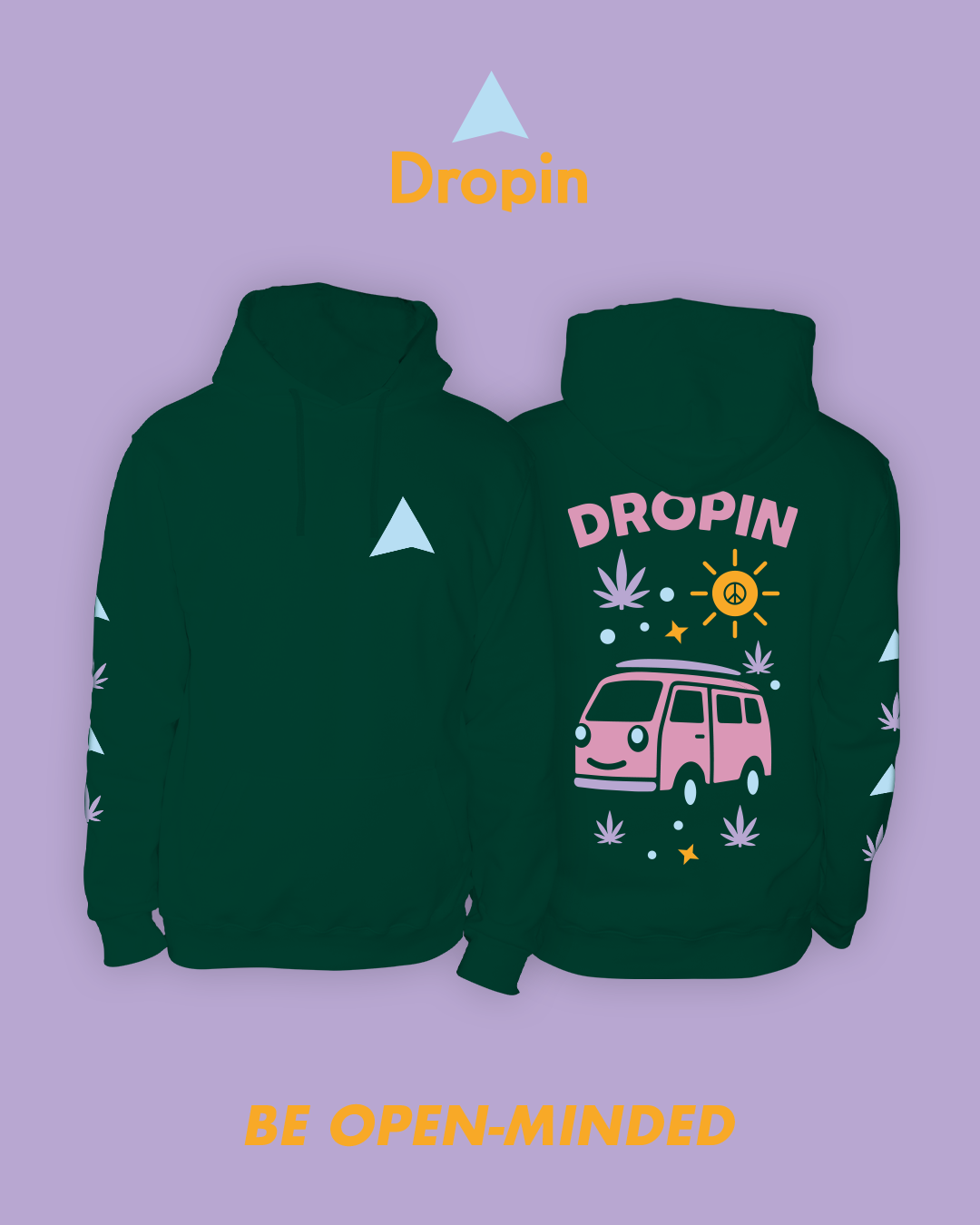 Dropin - Hippy Bus Hoodie
