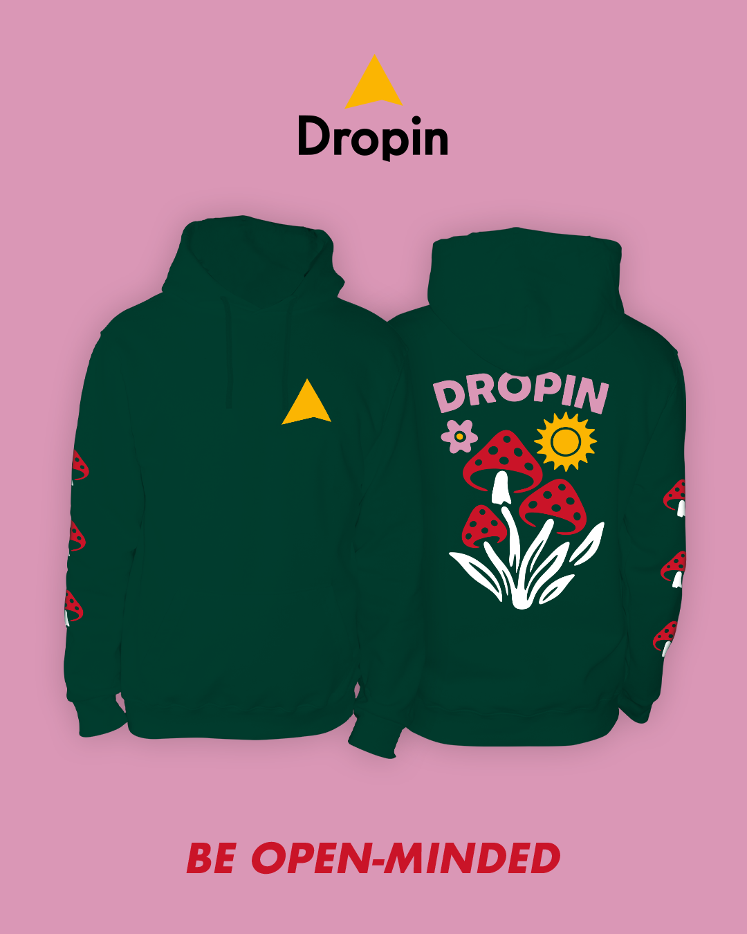Dropin - Mushroom Hoodie