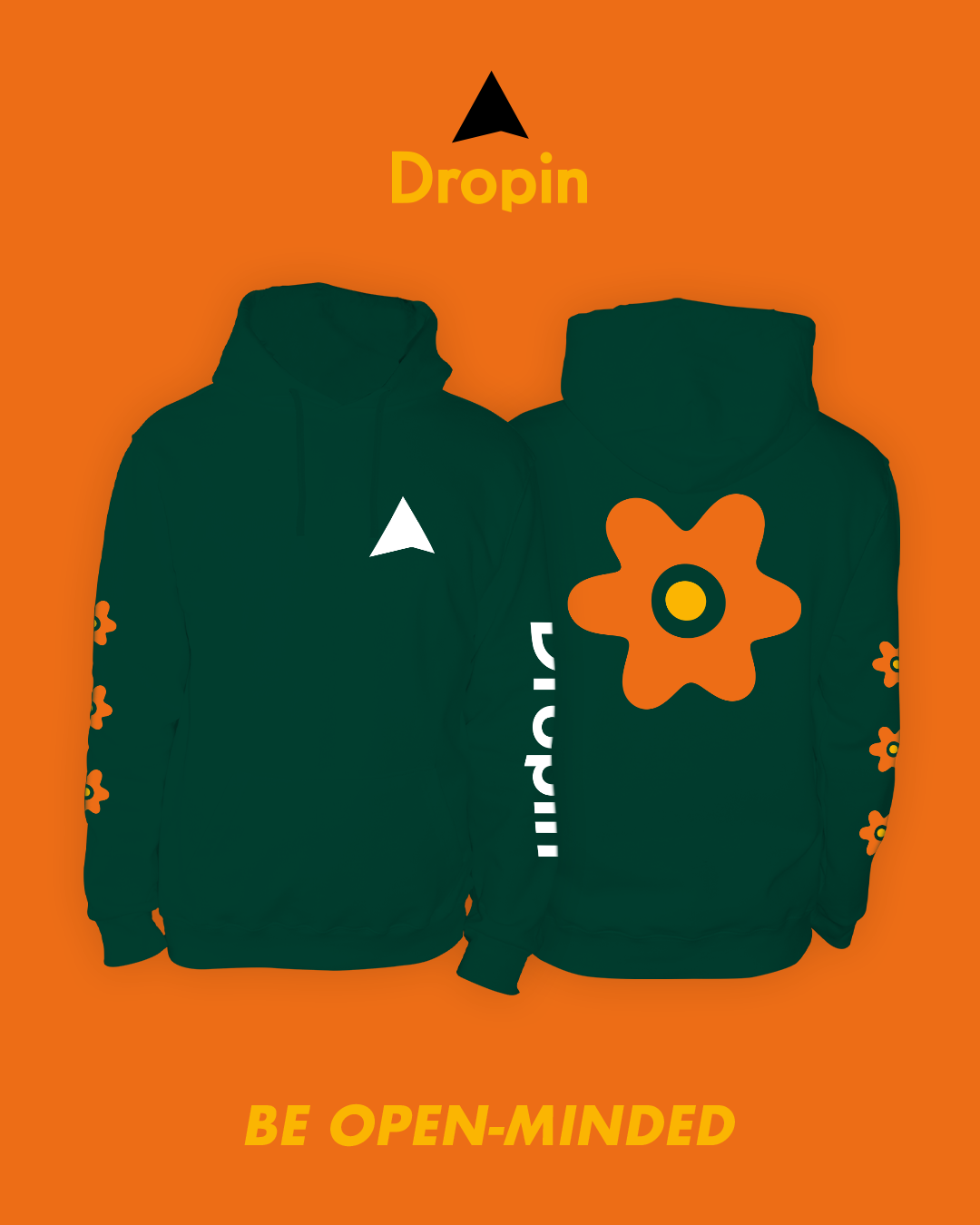 Dropin - Flower Hoodie