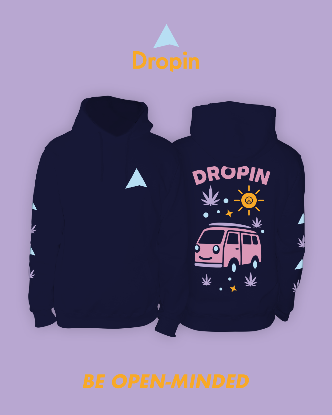 Dropin - Hippy Bus Hoodie