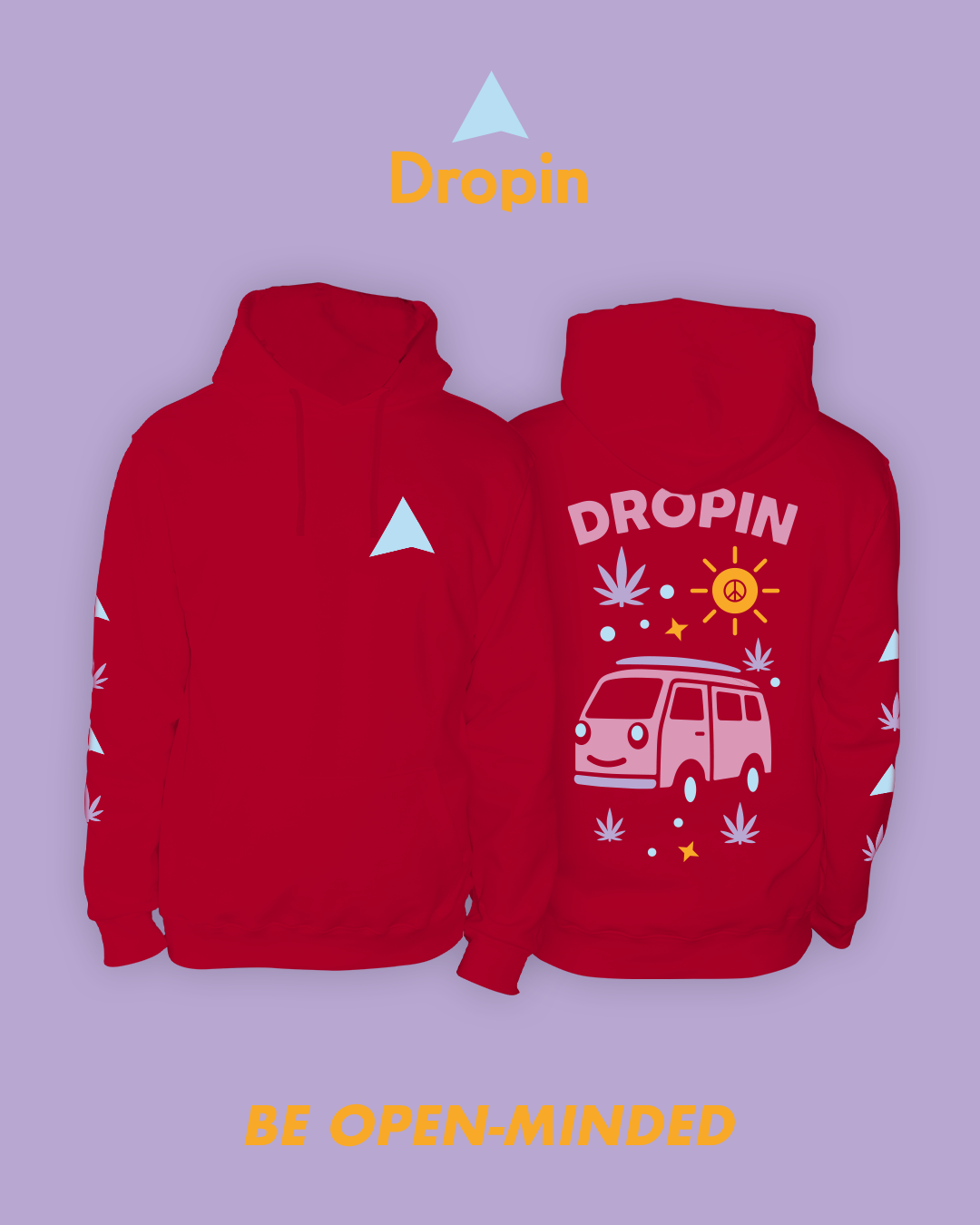 Dropin - Hippy Bus Hoodie