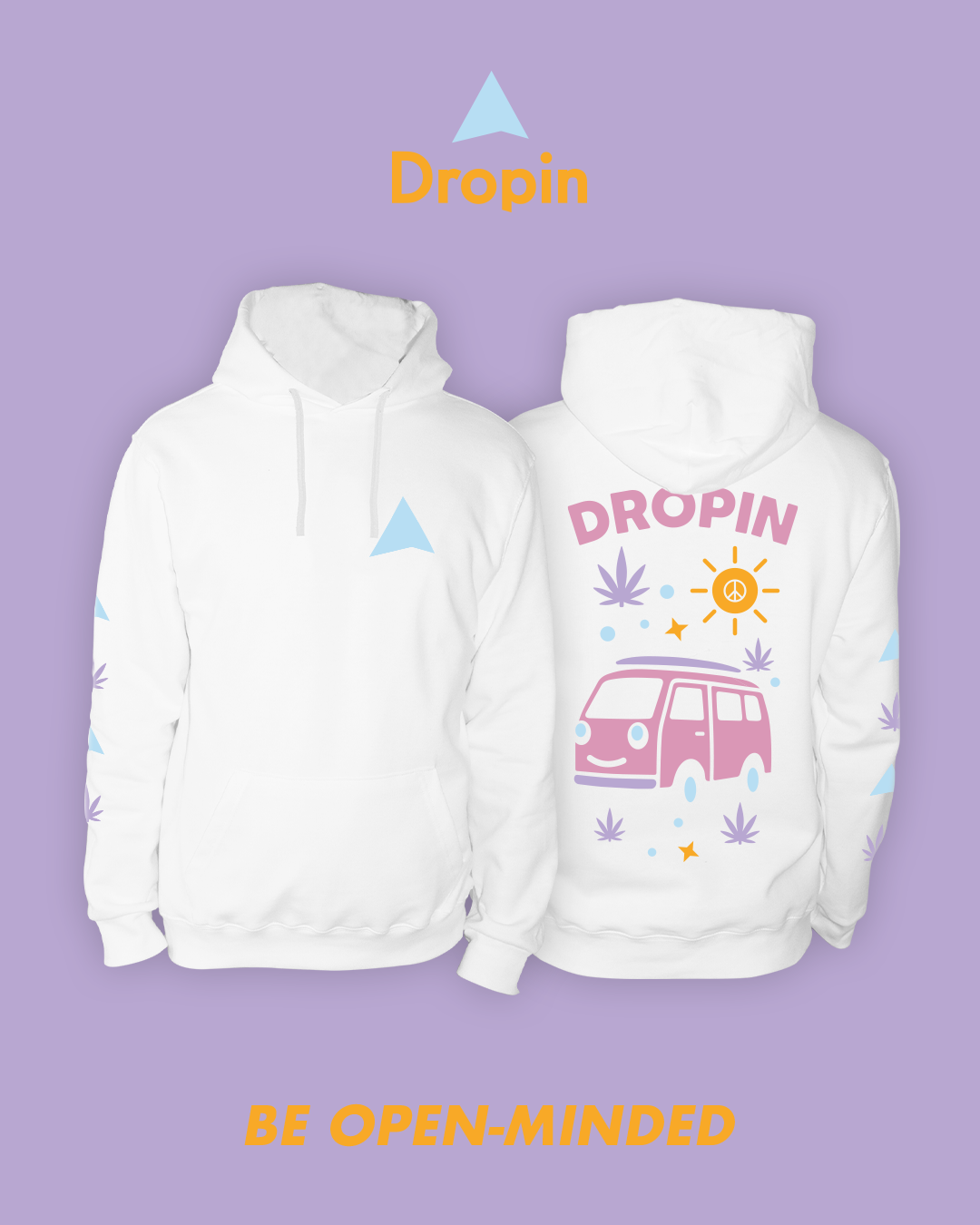 Dropin - Hippy Bus Hoodie