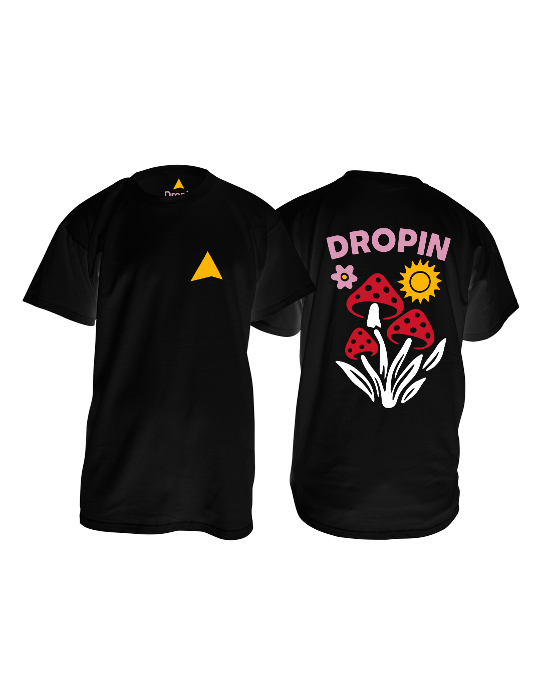 🍄 Dropin – Mushroom Color I Tee / Artist Drop