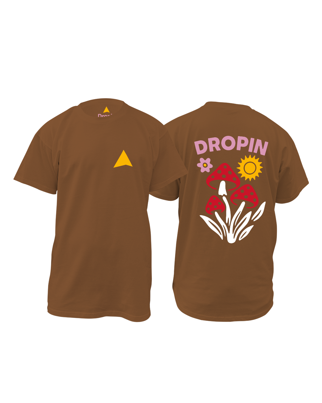 🍄 Dropin – Mushroom Color I Tee / Artist Drop