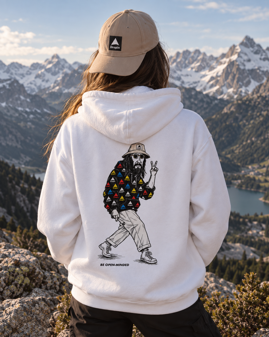 Dropin - Hippy Man Hoodie